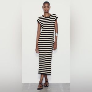 Zara Striped Rustic Dress
